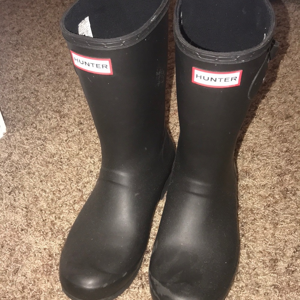 Hunter rain boots